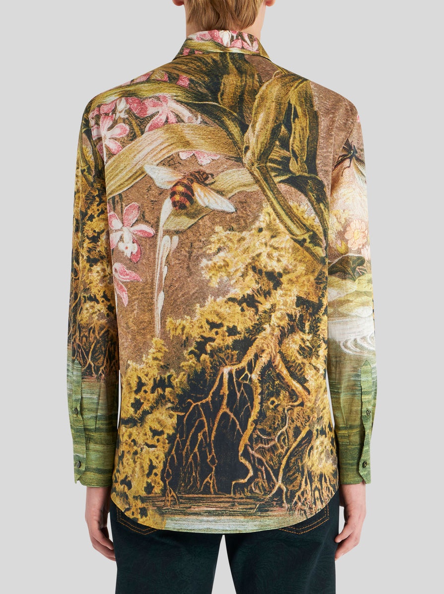 OVERSIZE PRINTED SHIRT - 4