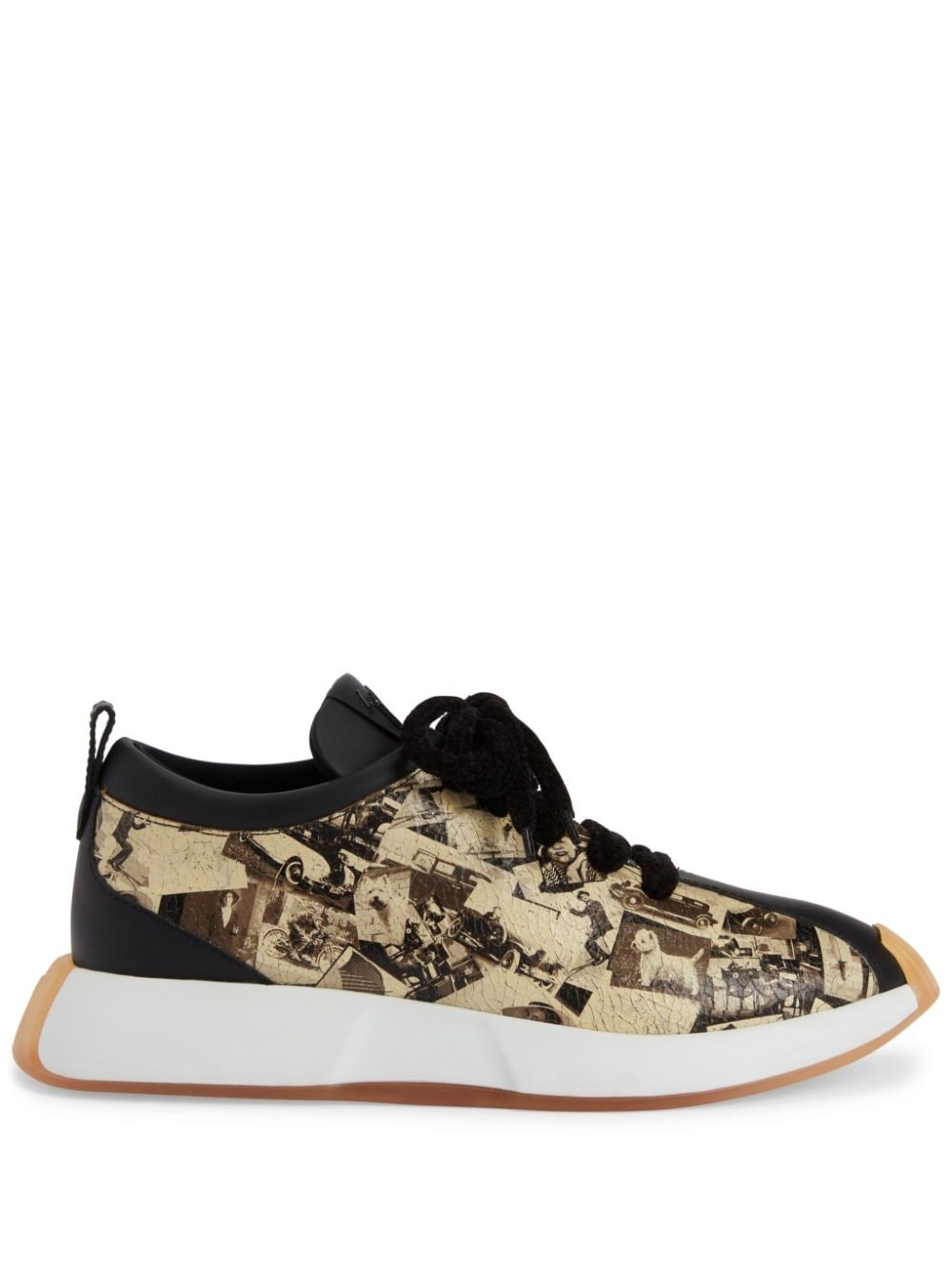 Ferox illustration-print sneakers - 1