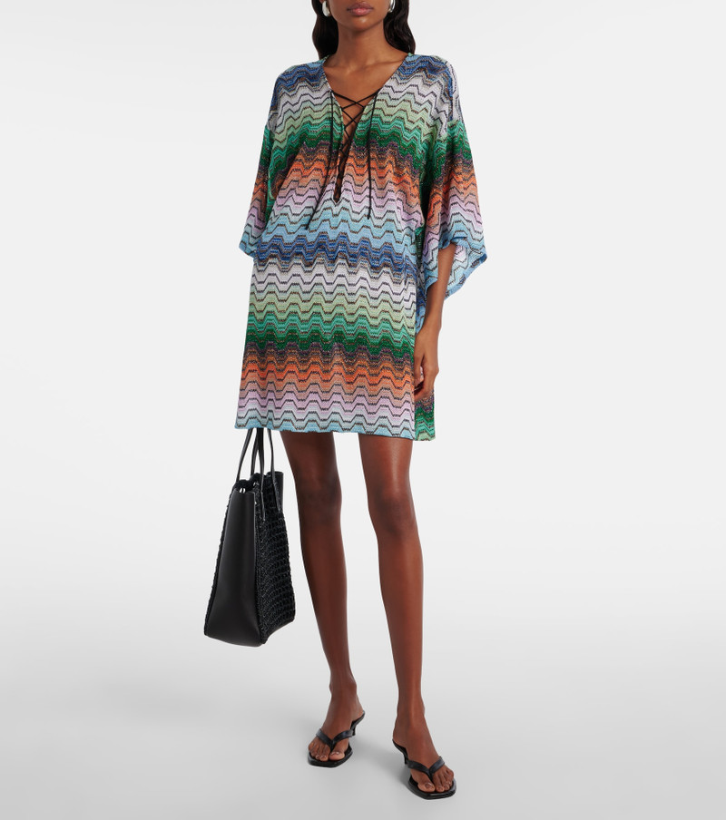 Missoni Wave lamé beach dress outlook