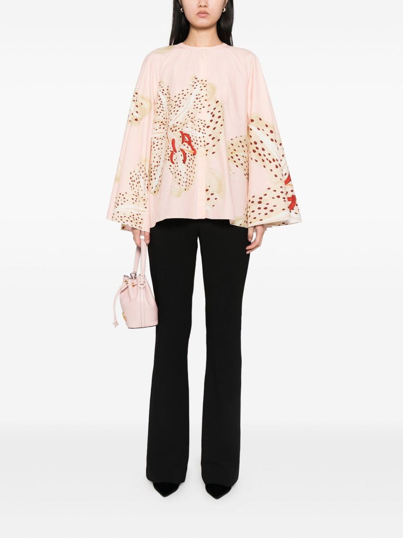 GIAMBATTISTA VALLI all-over print blouse outlook