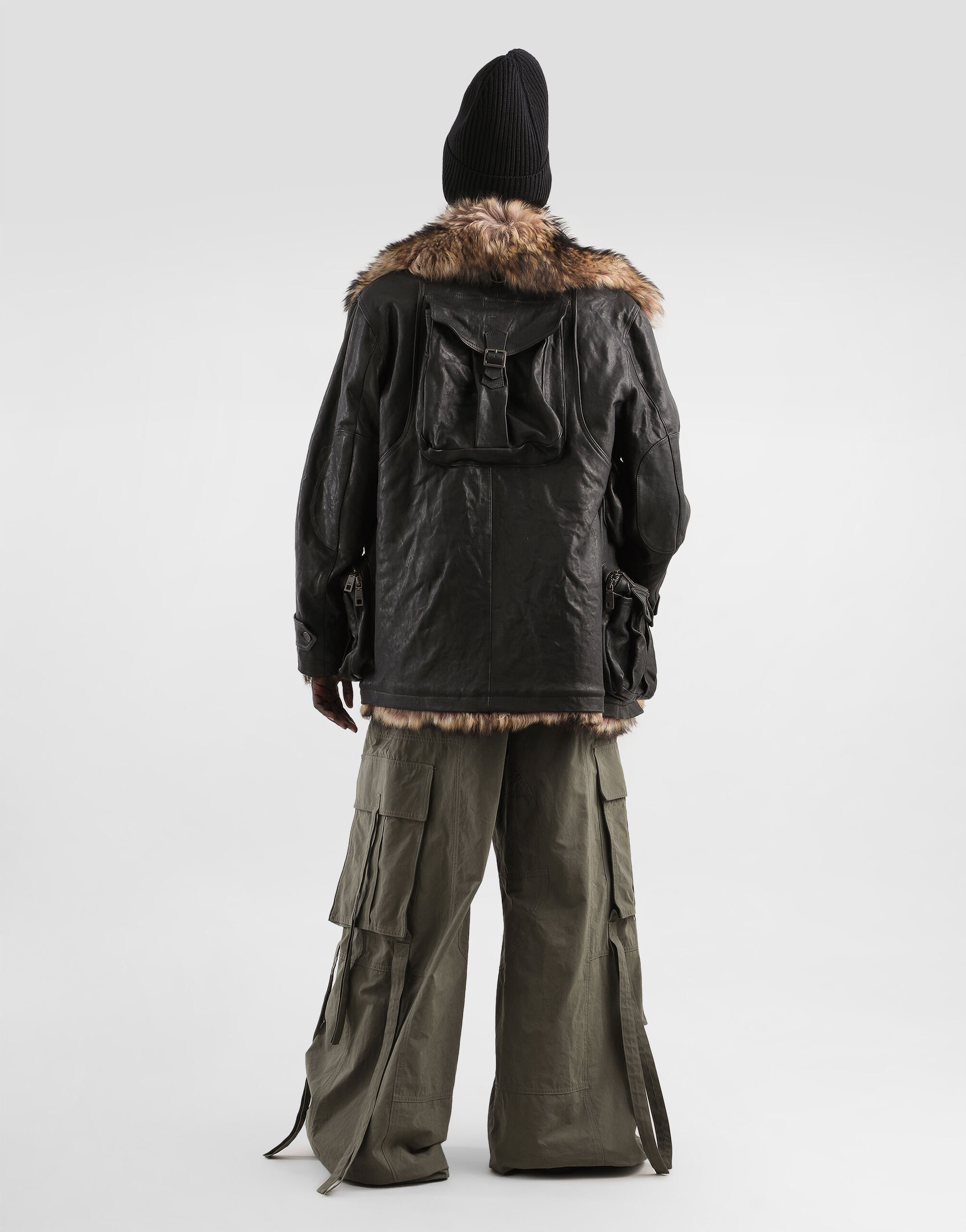 Waxed faille trousers - 3