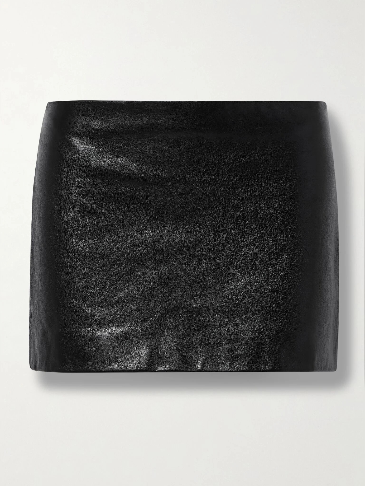 Jett leather mini skirt Black - 1