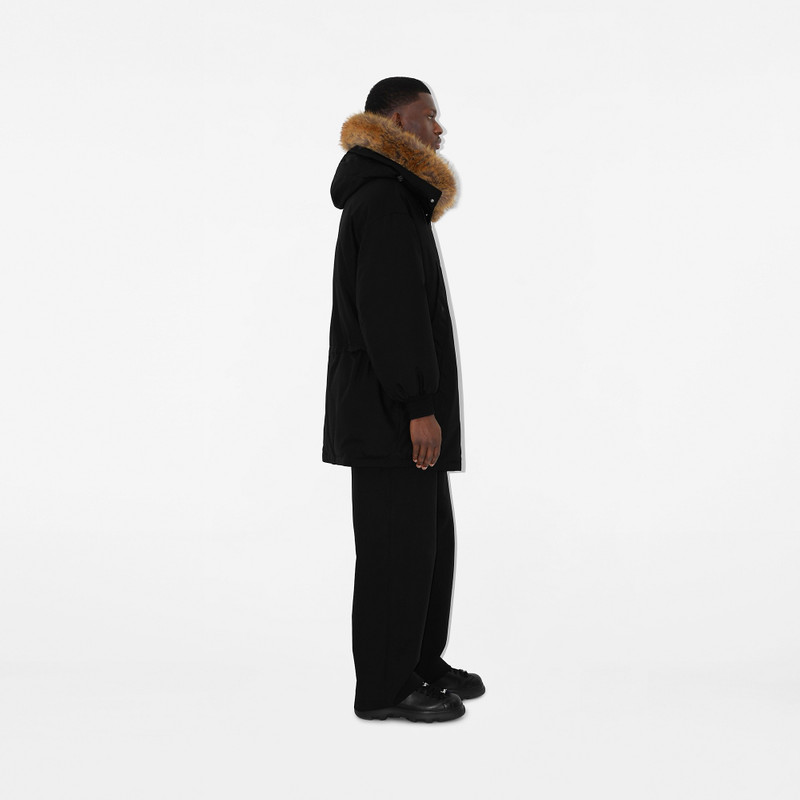 Faux Fur Trim Nylon Parka 3