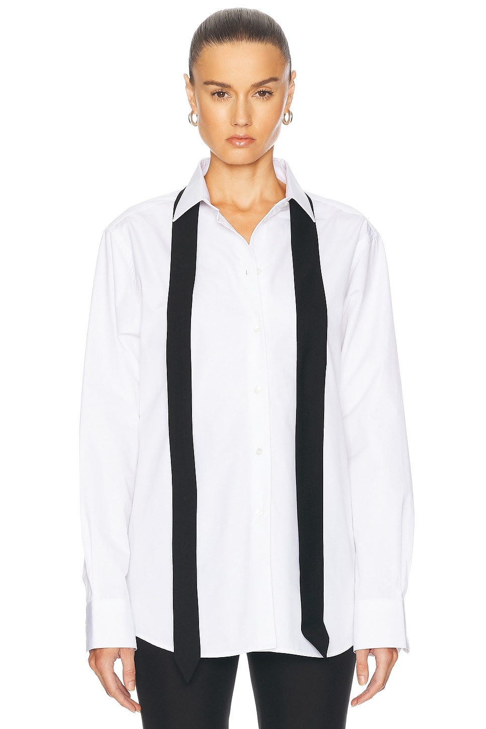 Detachable Tie Shirt - 2