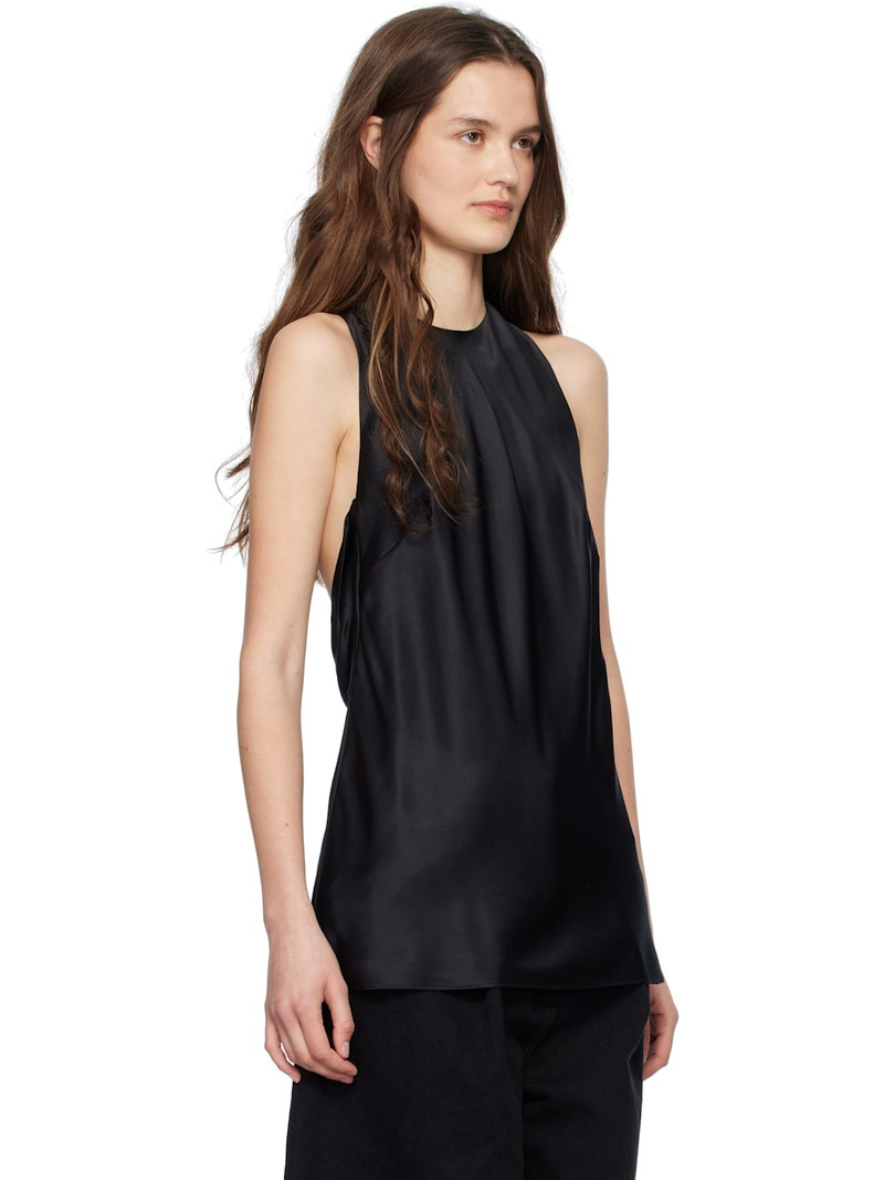 Black Bow Halter Top 2