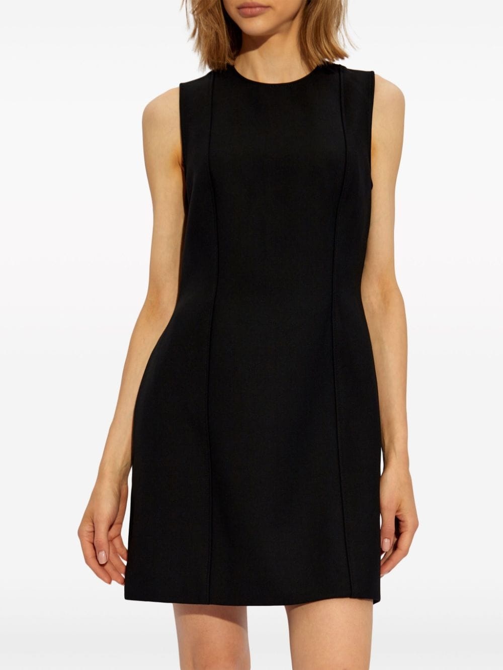 sleeveless A-line mini dress - 3