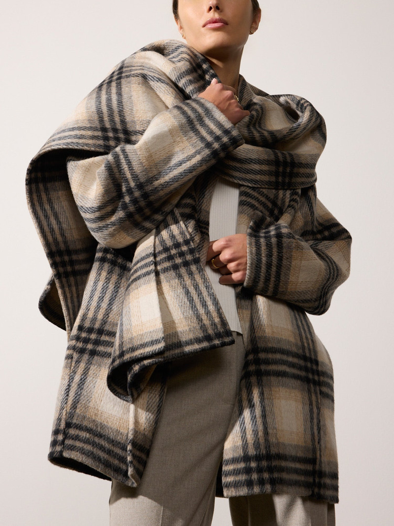 BROCHU WALKER The Stowe Plaid Scarf outlook