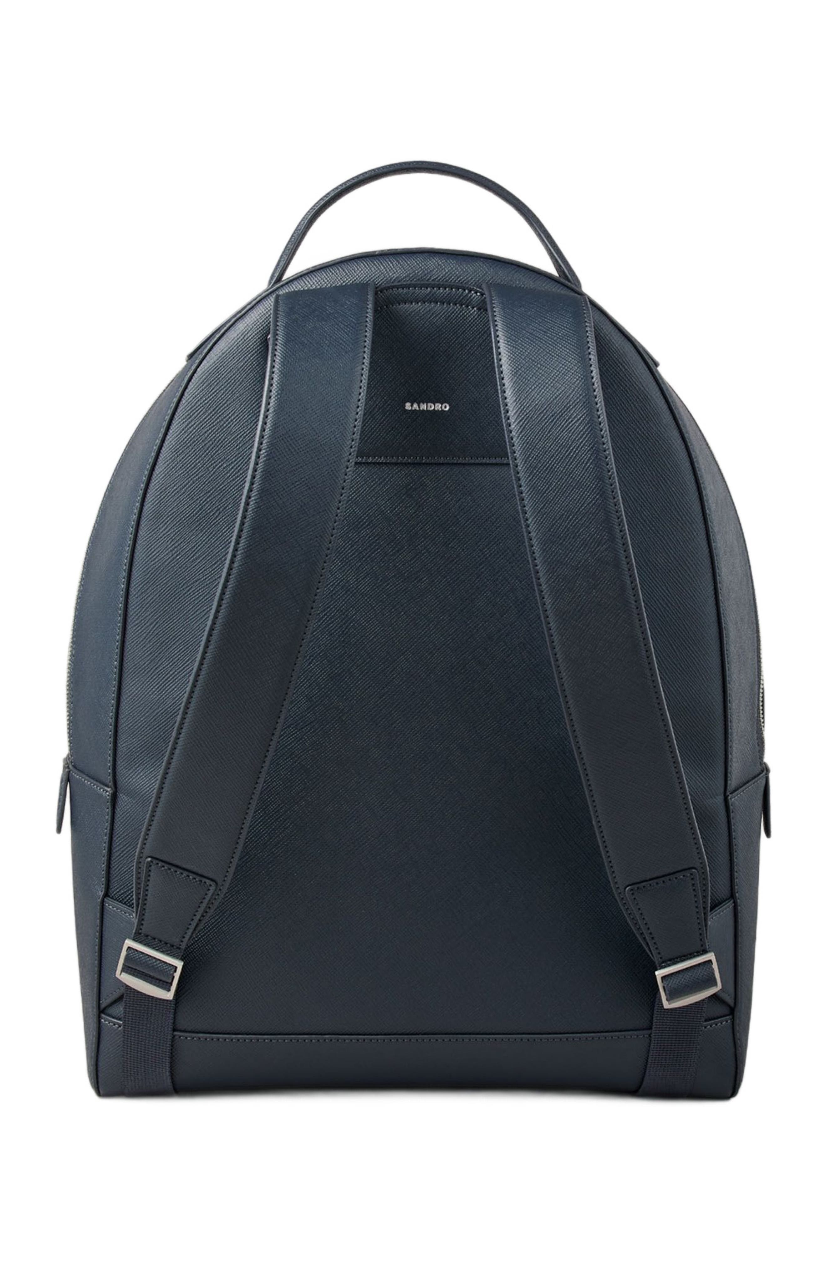 SANDRO Reconstituted leather rucksack in Fonte at Nordstrom - 3