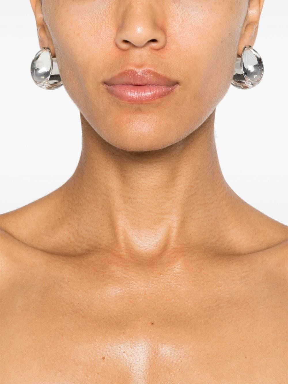 logo earrings - 2
