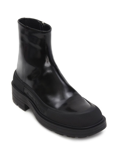Alexander McQueen ankle leather boots outlook