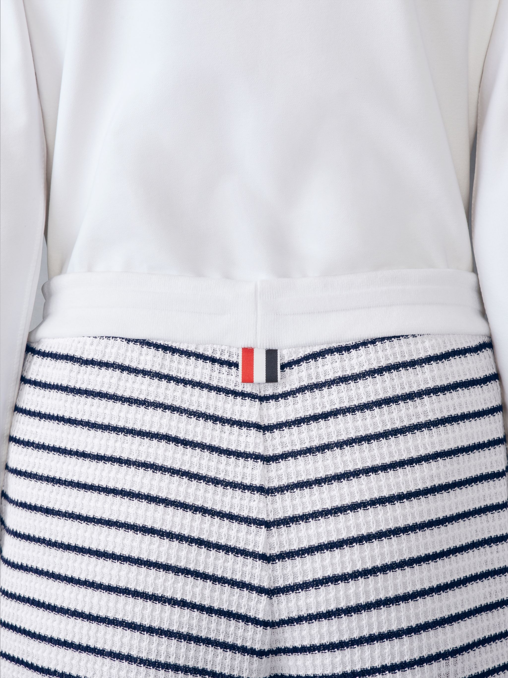 TEXTURED COTTON SHORTS - 5