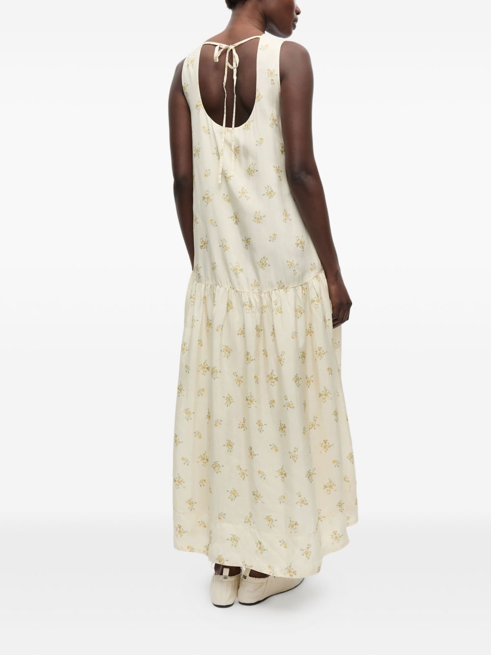 floral-print dress - 3