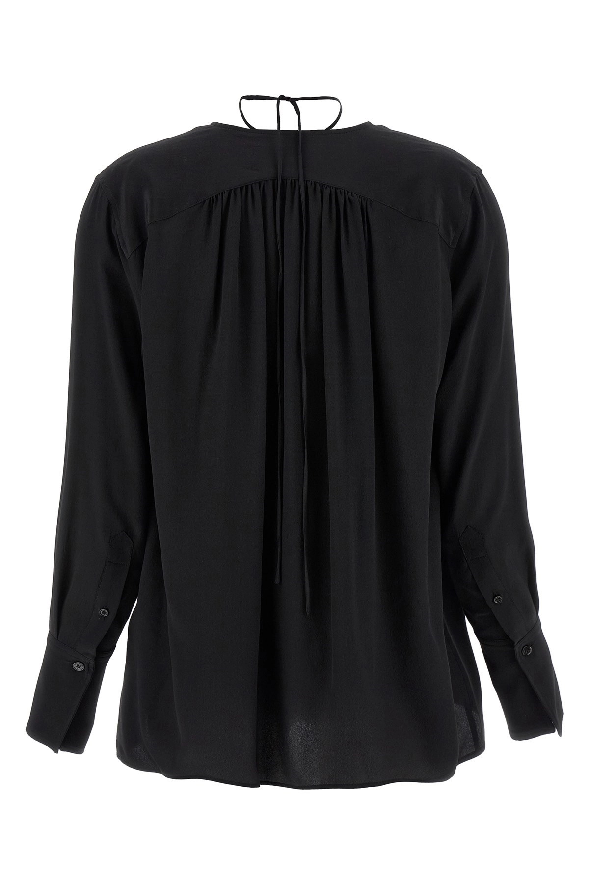 'Gather Detail Tie' blouse - 3