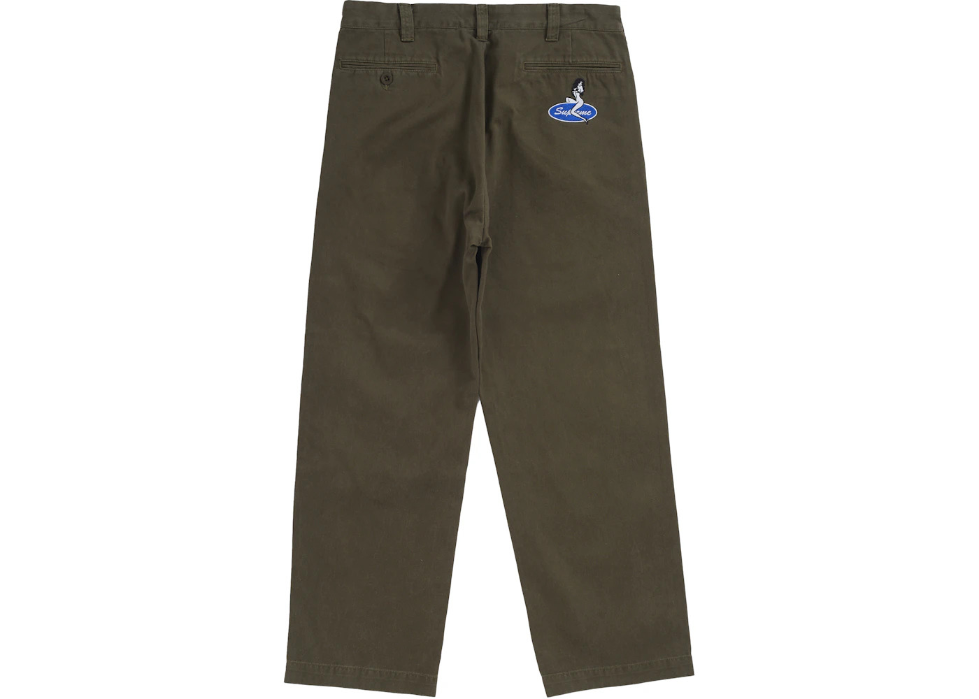 Supreme Chino Pant (FW25) Olive - 2