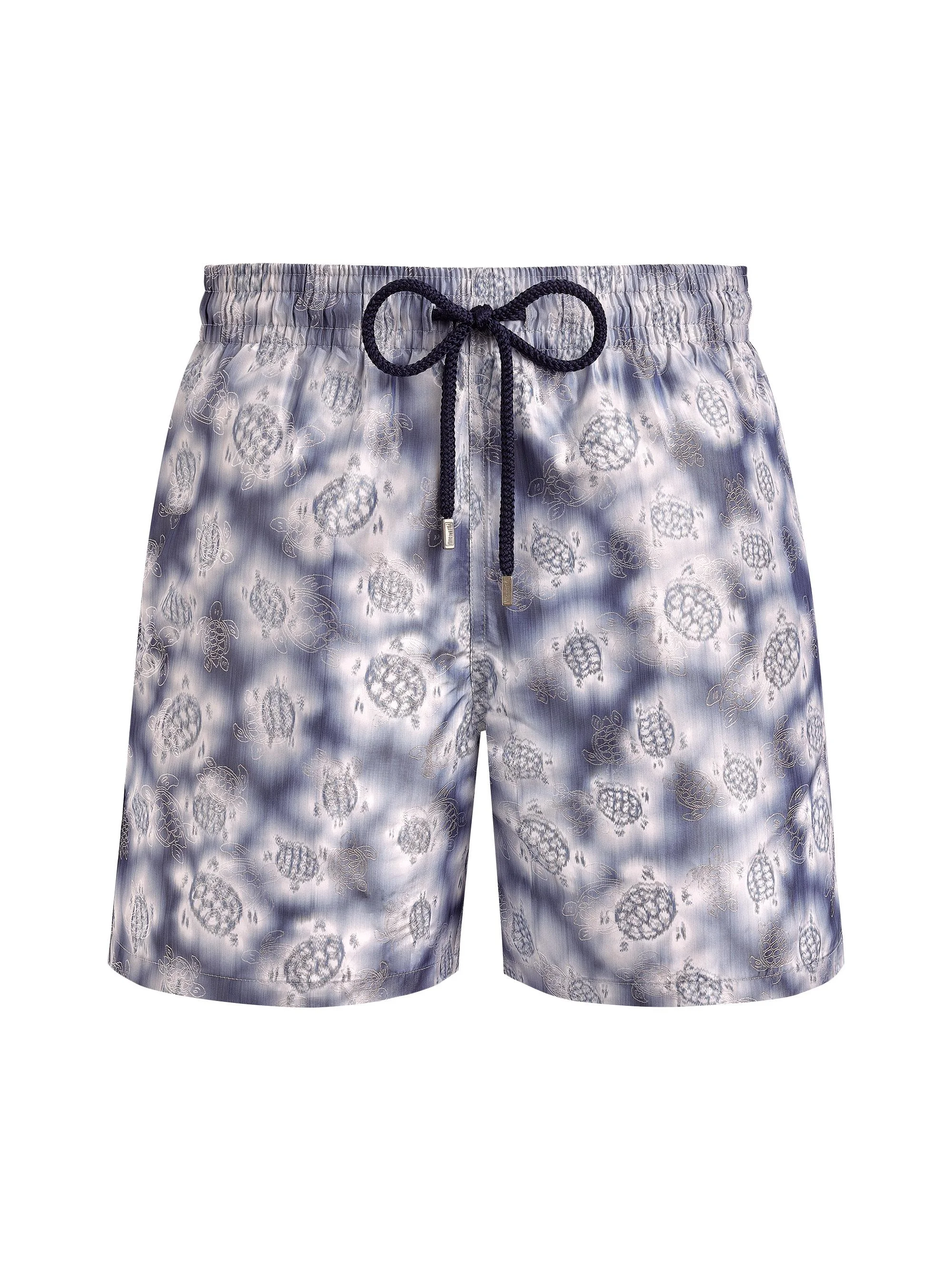 Men's Turtle Graphic Swim Shorts - Blue Marine - 1