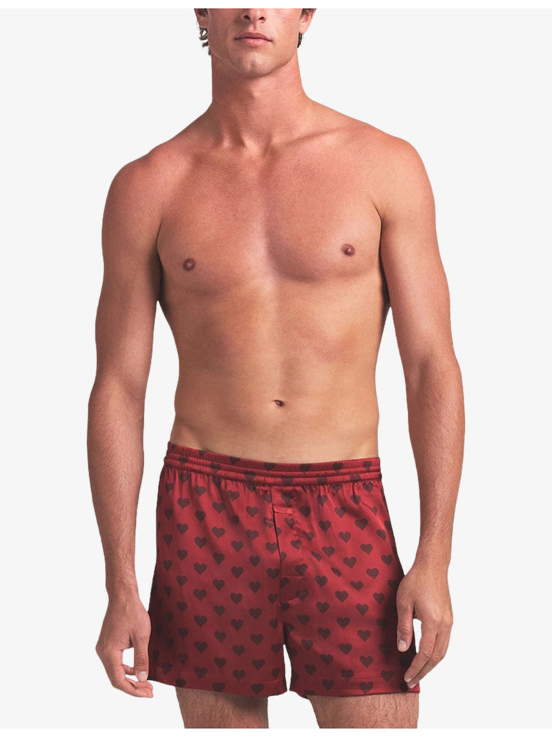 SKIMS Sleep Sateen Boxer Shorts outlook