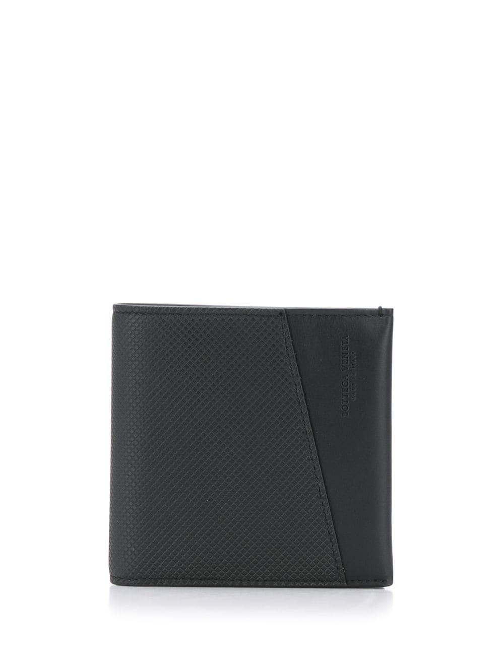 textured billfold wallet - 1