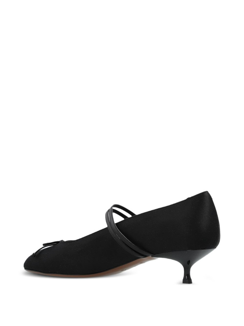 45mm Pha strap bow-detail pumps 3