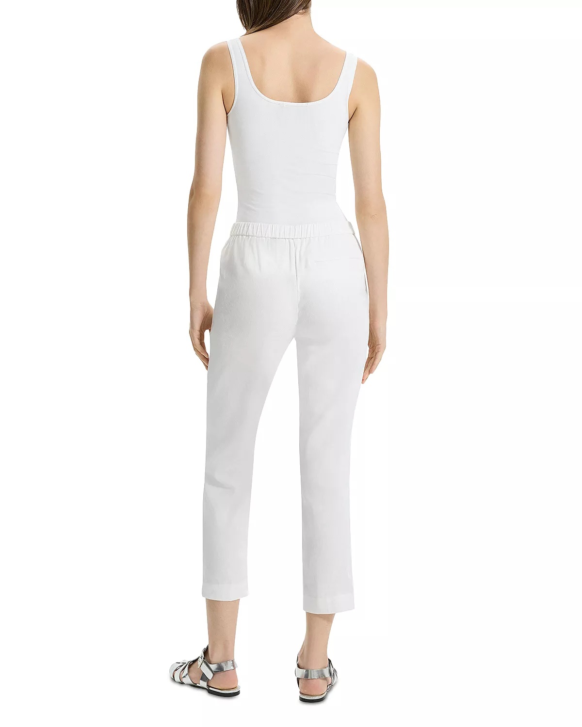 Treeca Slim Cropped Trousers - 5