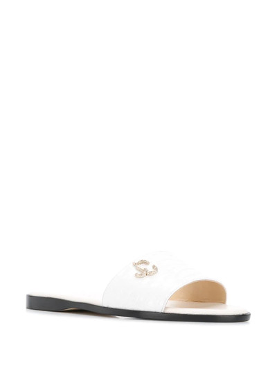 JIMMY CHOO Minea slip-on sandals outlook