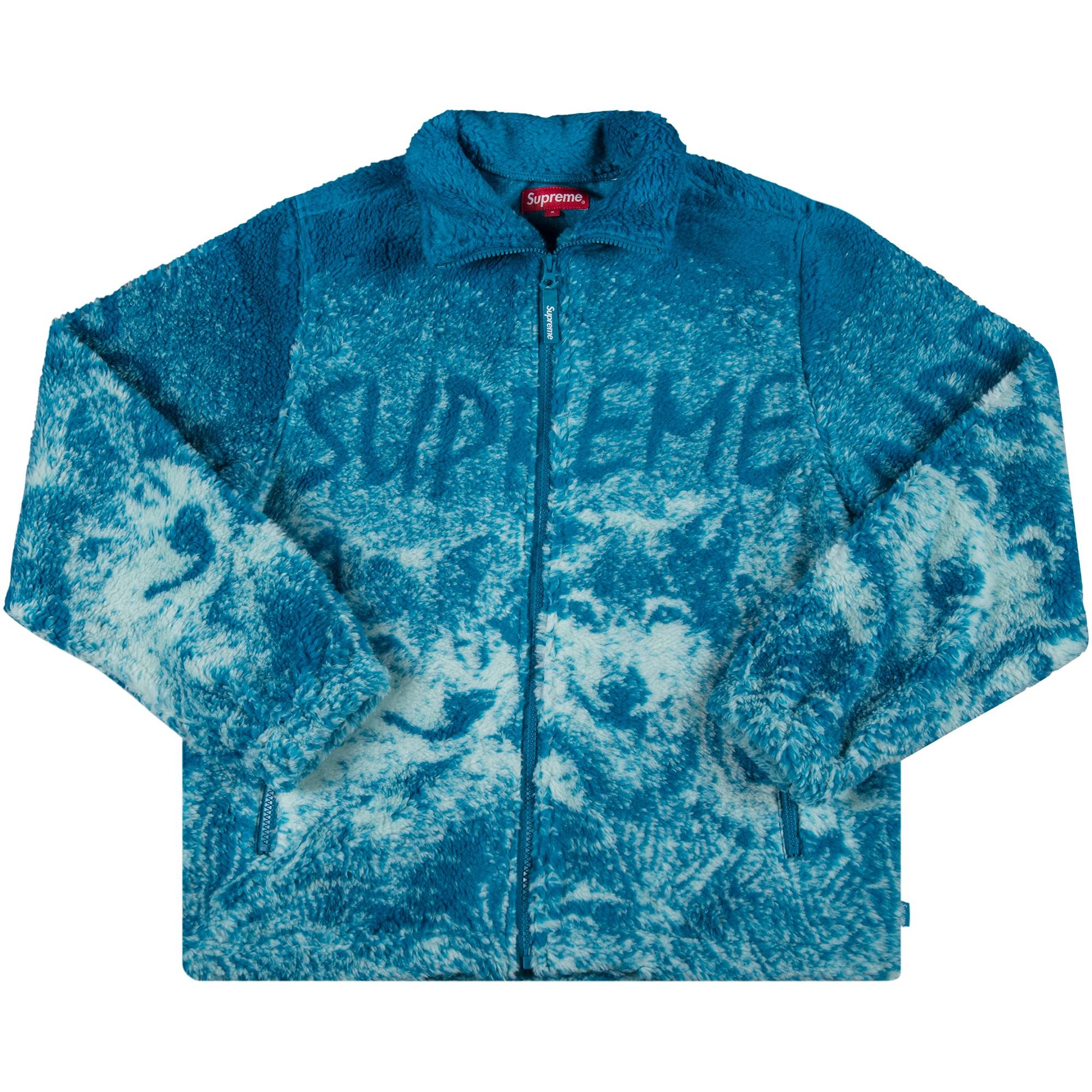 Supreme Wolf Fleece Jacket 'Teal' - 1