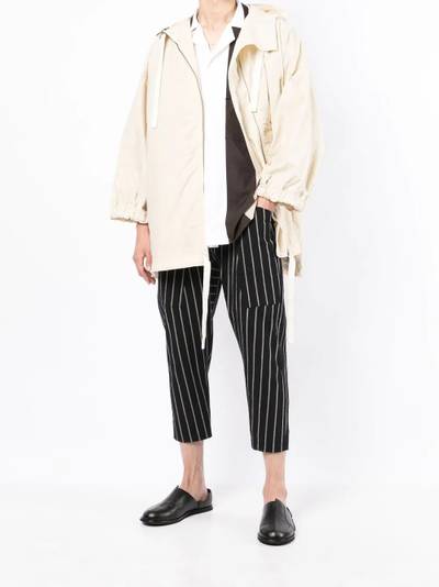 Toogood The Perfumer striped trousers outlook