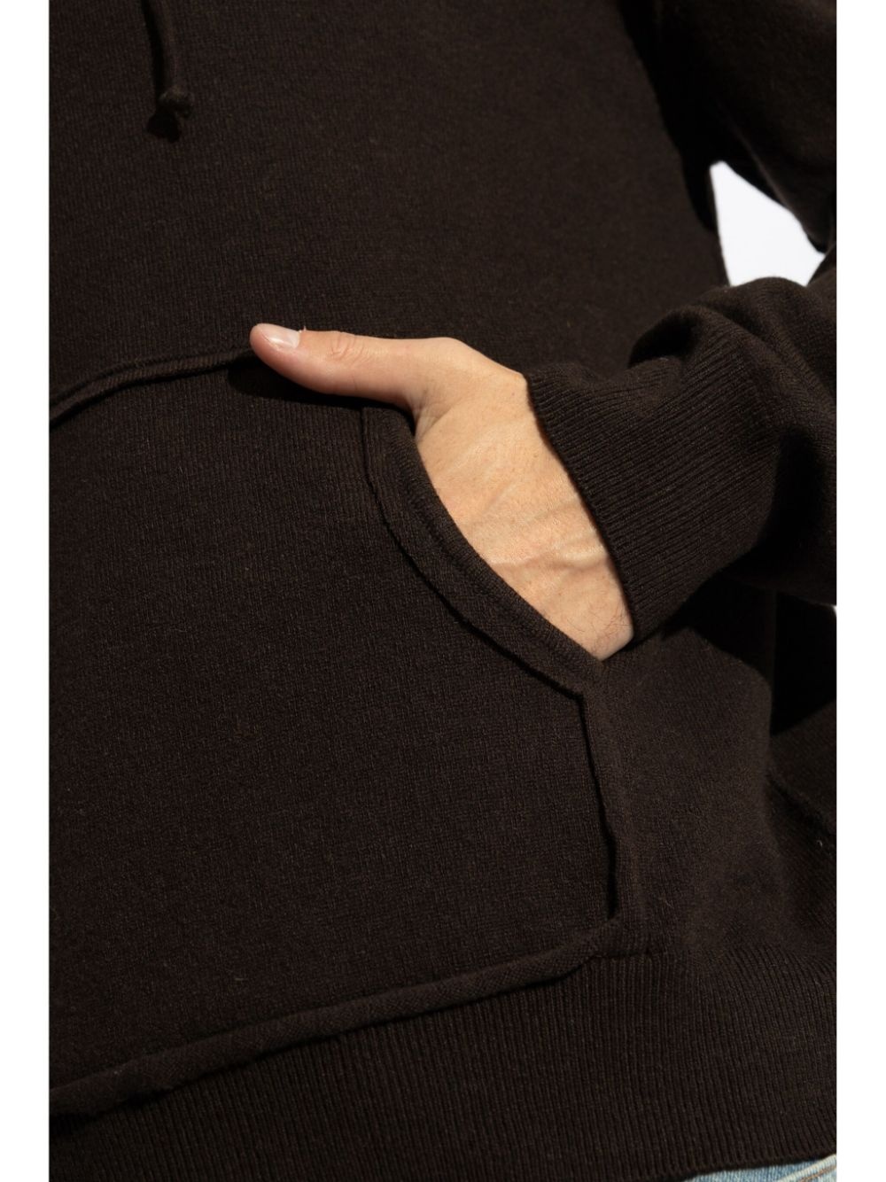 wool-cashmere hoodie - 5