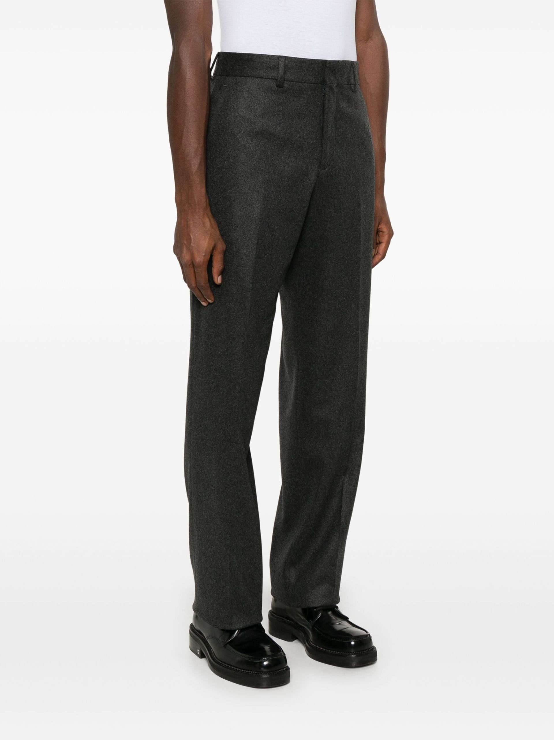 Tailored Straight Trousers - 3