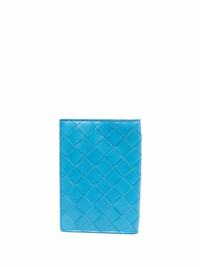 Bottega Veneta Intrecciato weave cardholder outlook