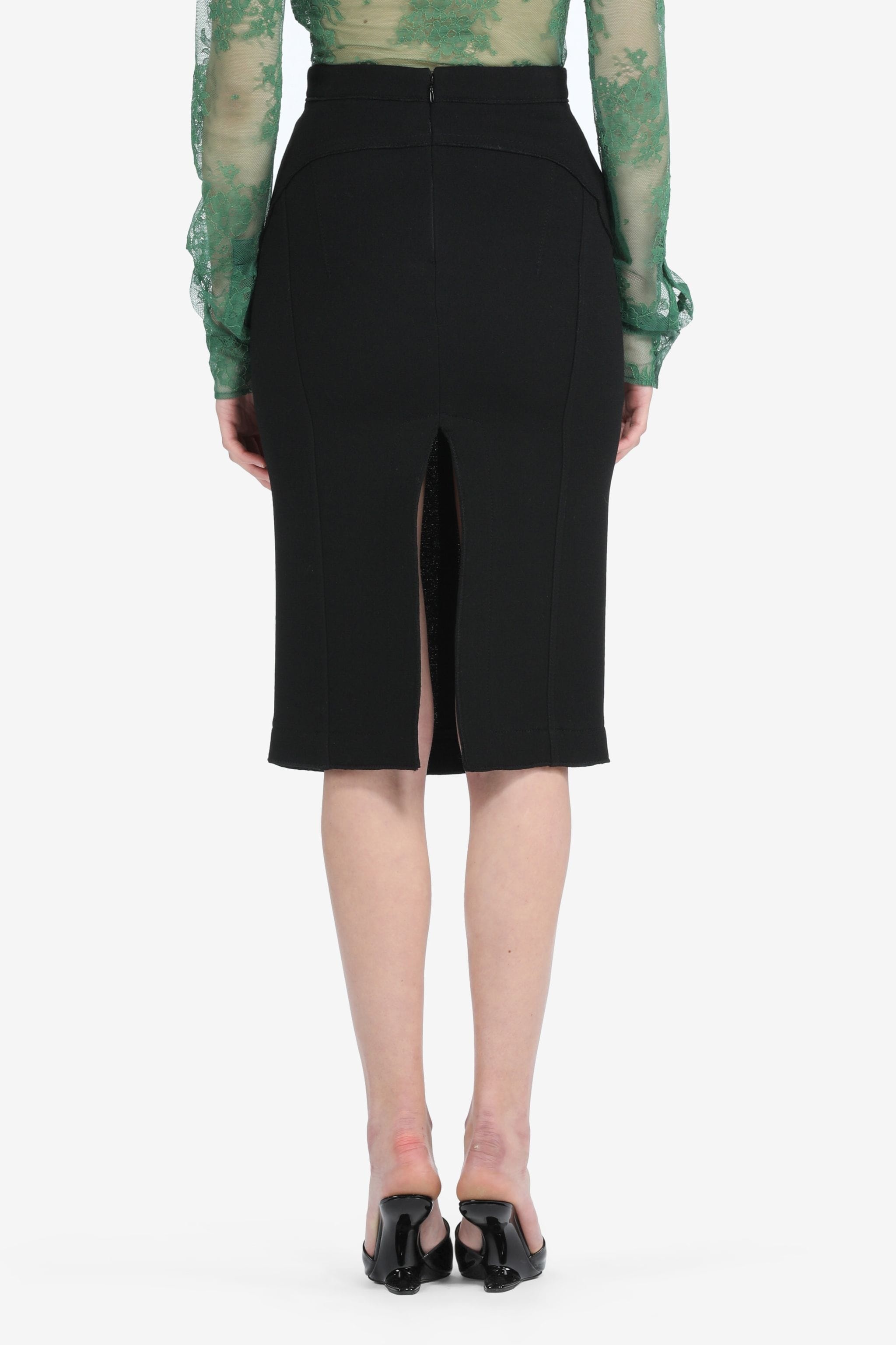 TAILORED PENCIL SKIRT - 2