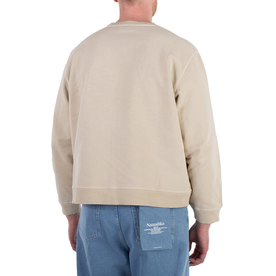 Nanushka Mart Cotton Logo-Embroidered Sweatshirt - 4