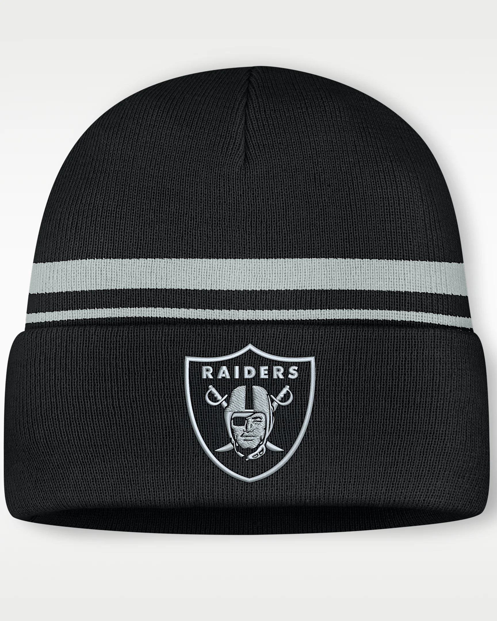 Las Vegas Raiders Primetime Utility Men's Nike NFL Cuffed Beanie - 1