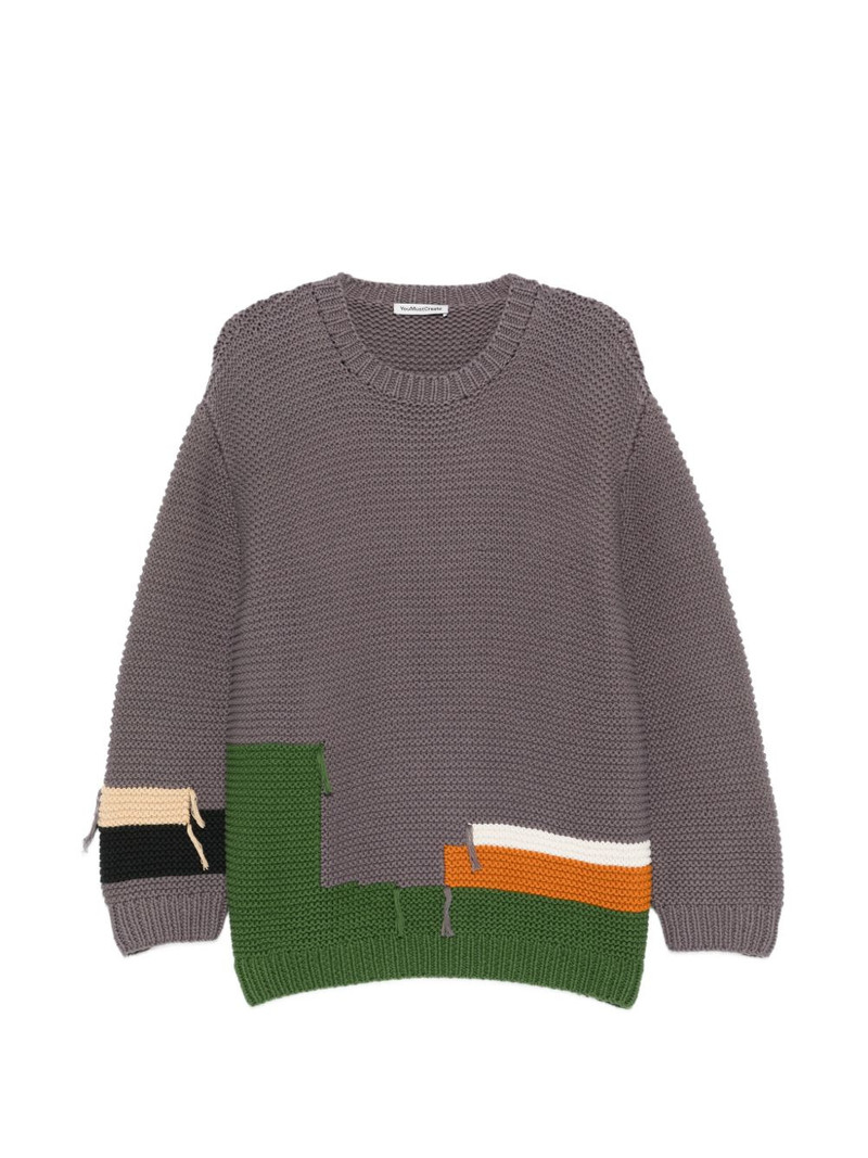 patchwork sweater 1