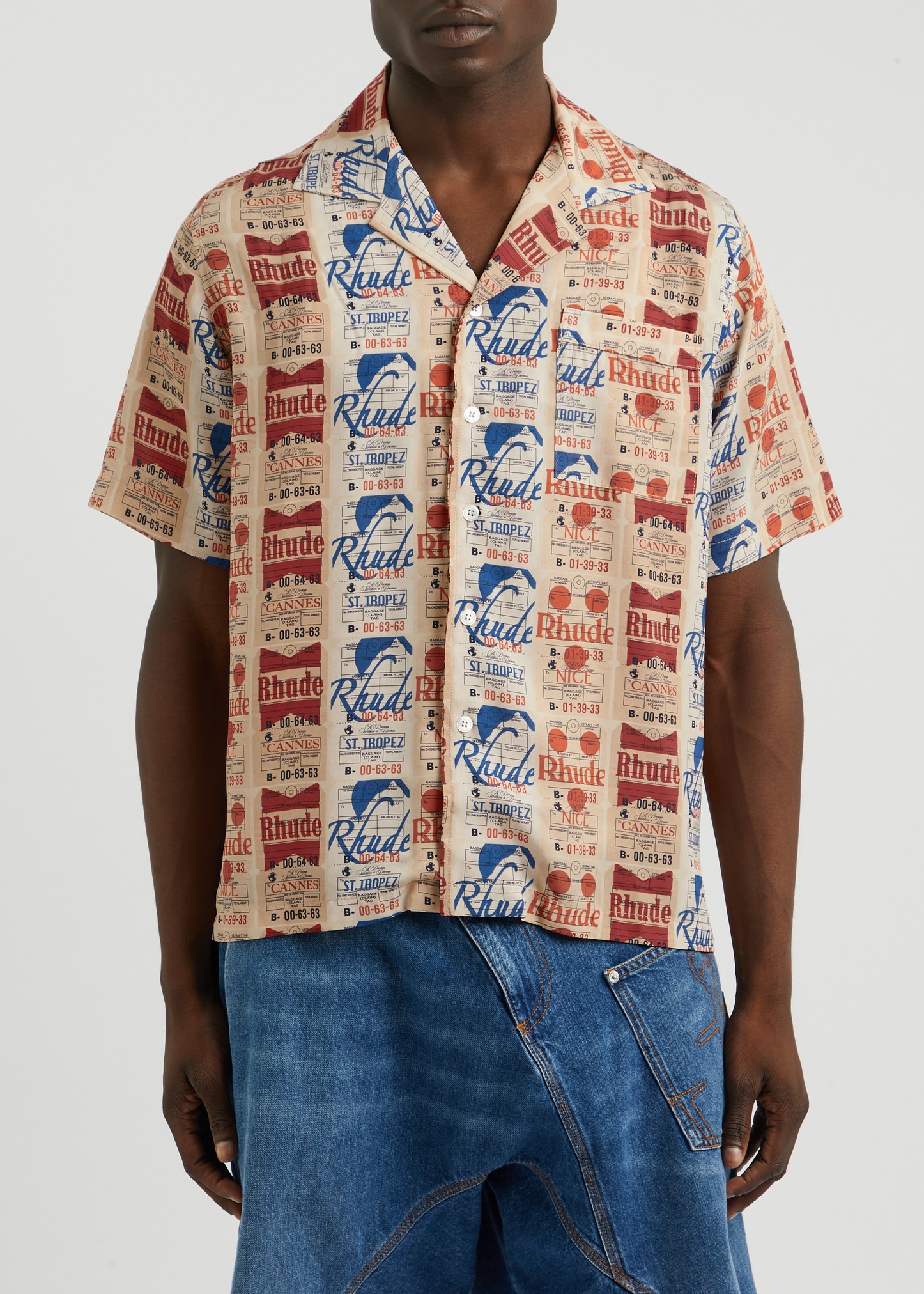 Voyage De Rhude printed silk shirt - 2