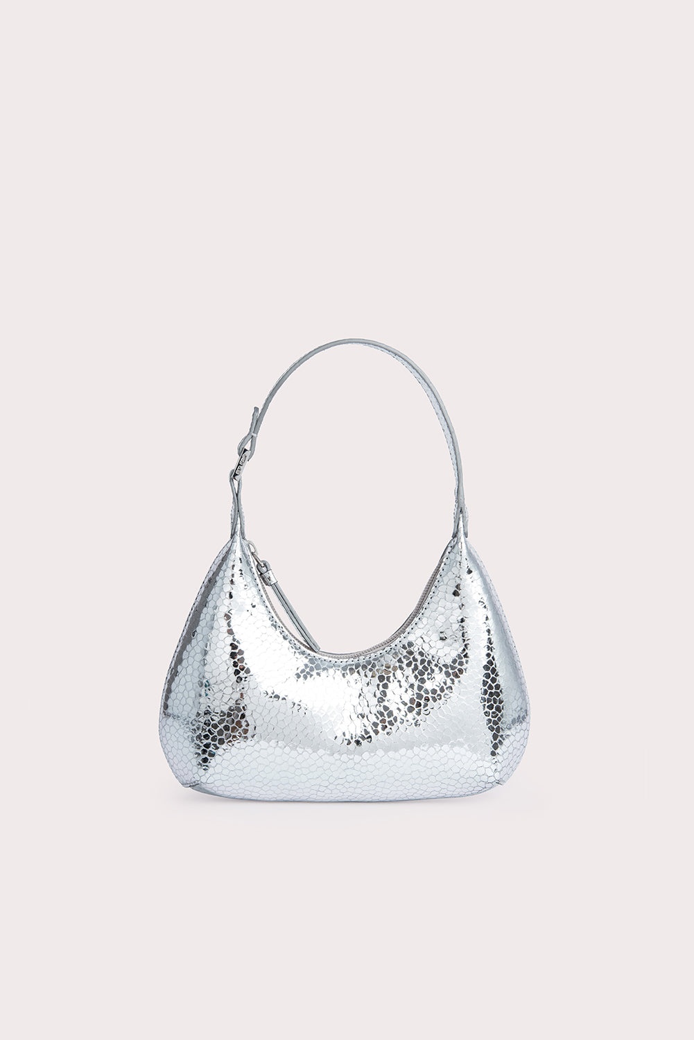 Baby Amber Silver Flagstone Leather - 1