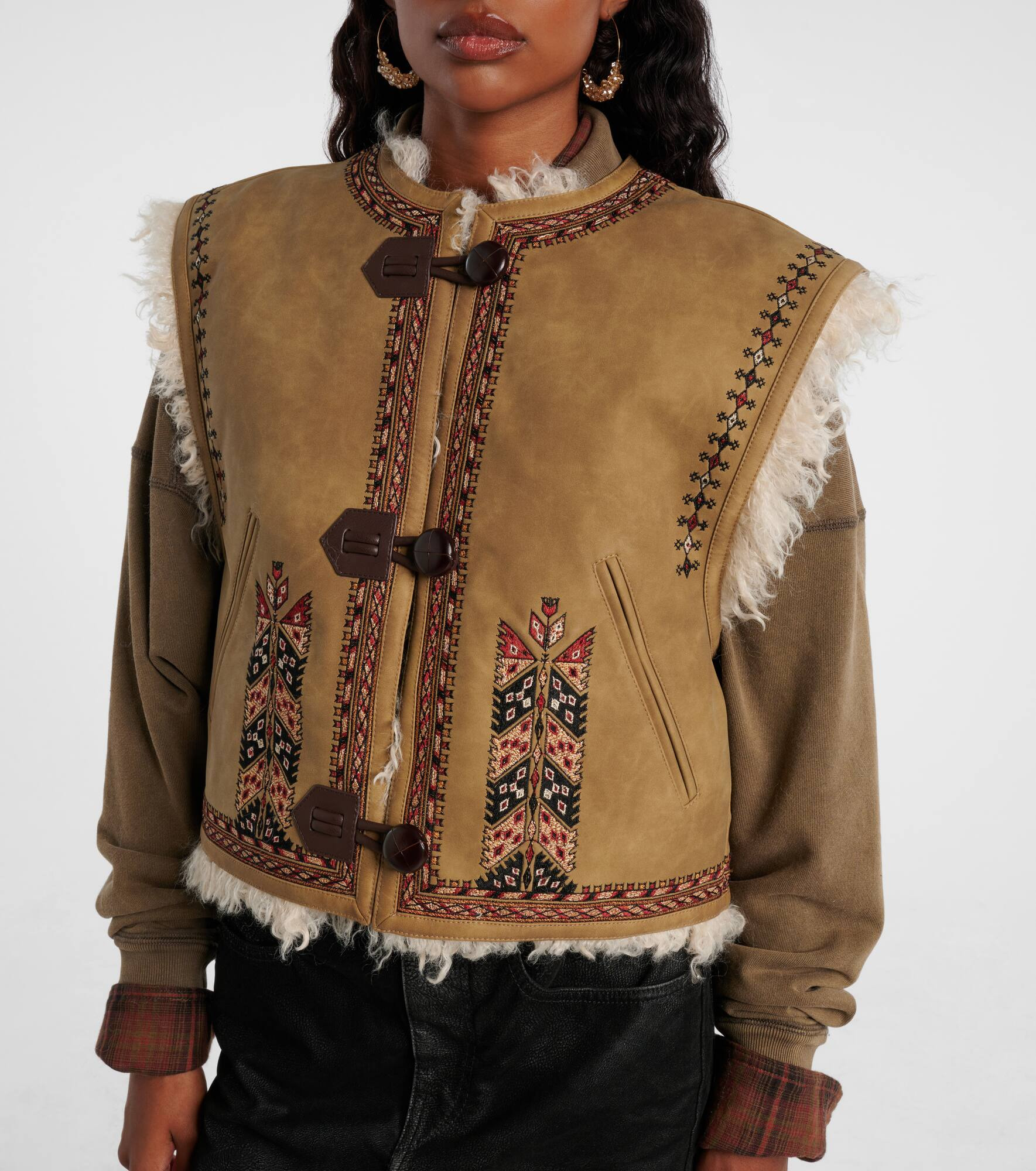 Clemencia embroidered vest - 5