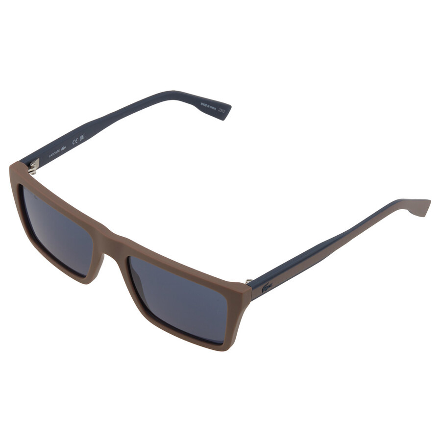 Lacoste Blue Rectangular Men's Sunglasses L6009S 210 56 - 3