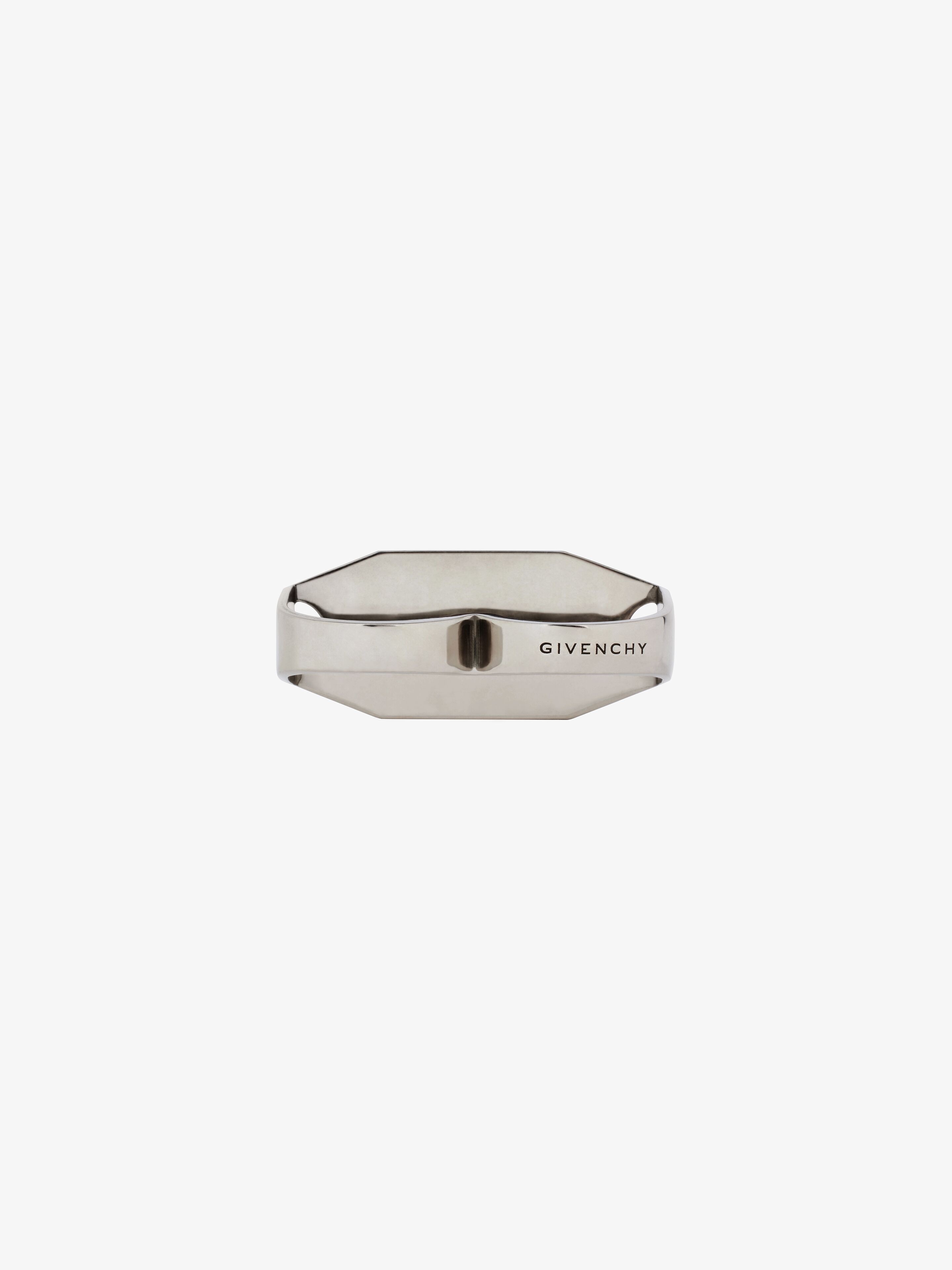 CITY DOUBLE FINGER RING IN METAL - 4