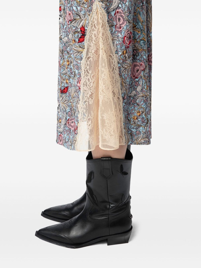 Jayla floral-print skirt 5