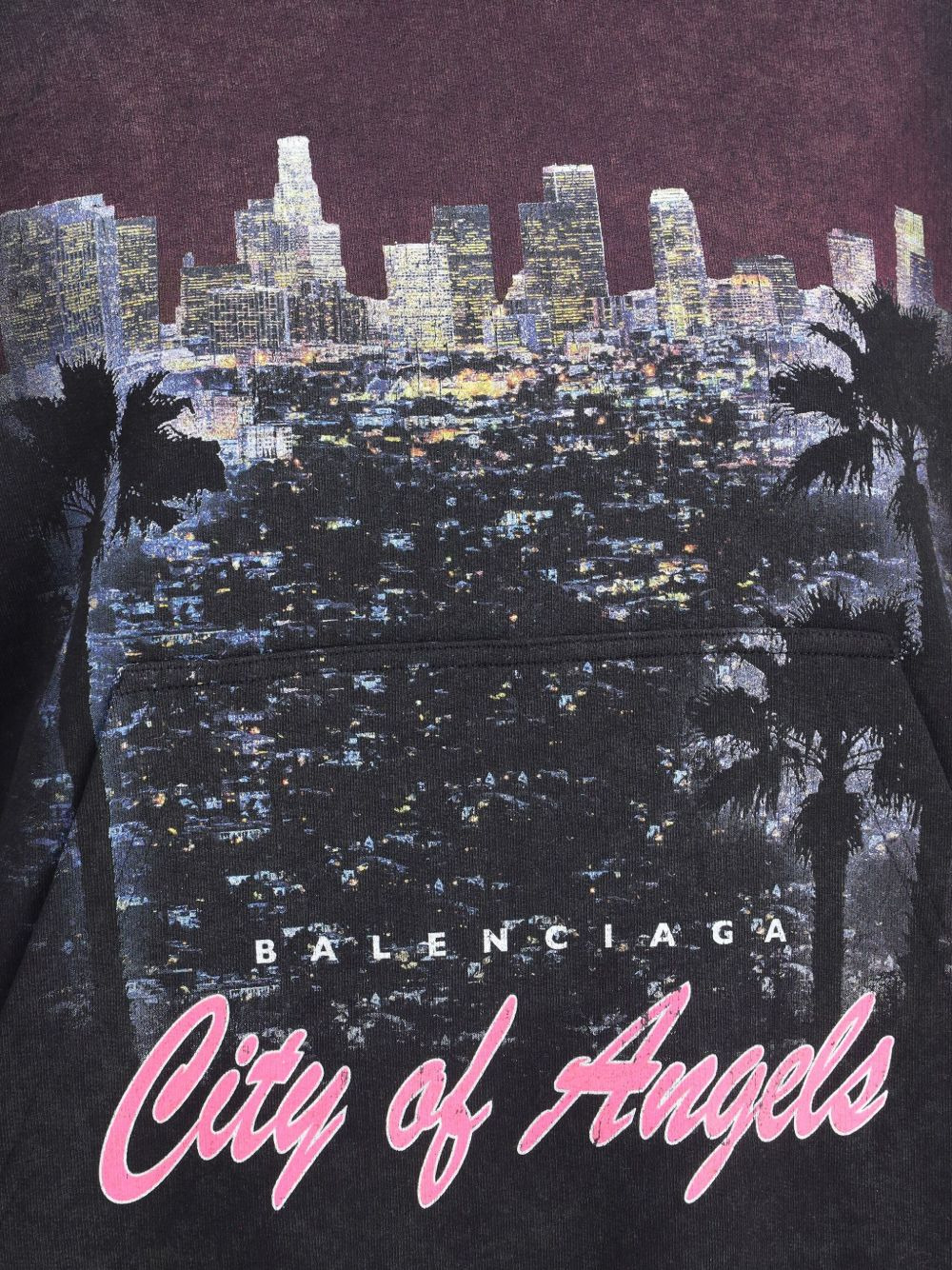 Los Angeles cityscape hoodie - 3