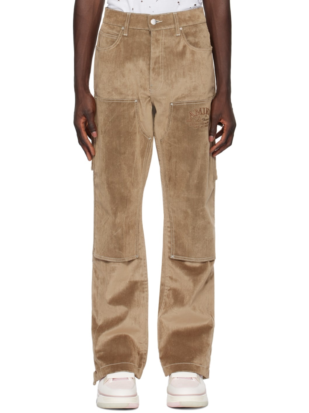 Tan Carpenter Jeans - 1