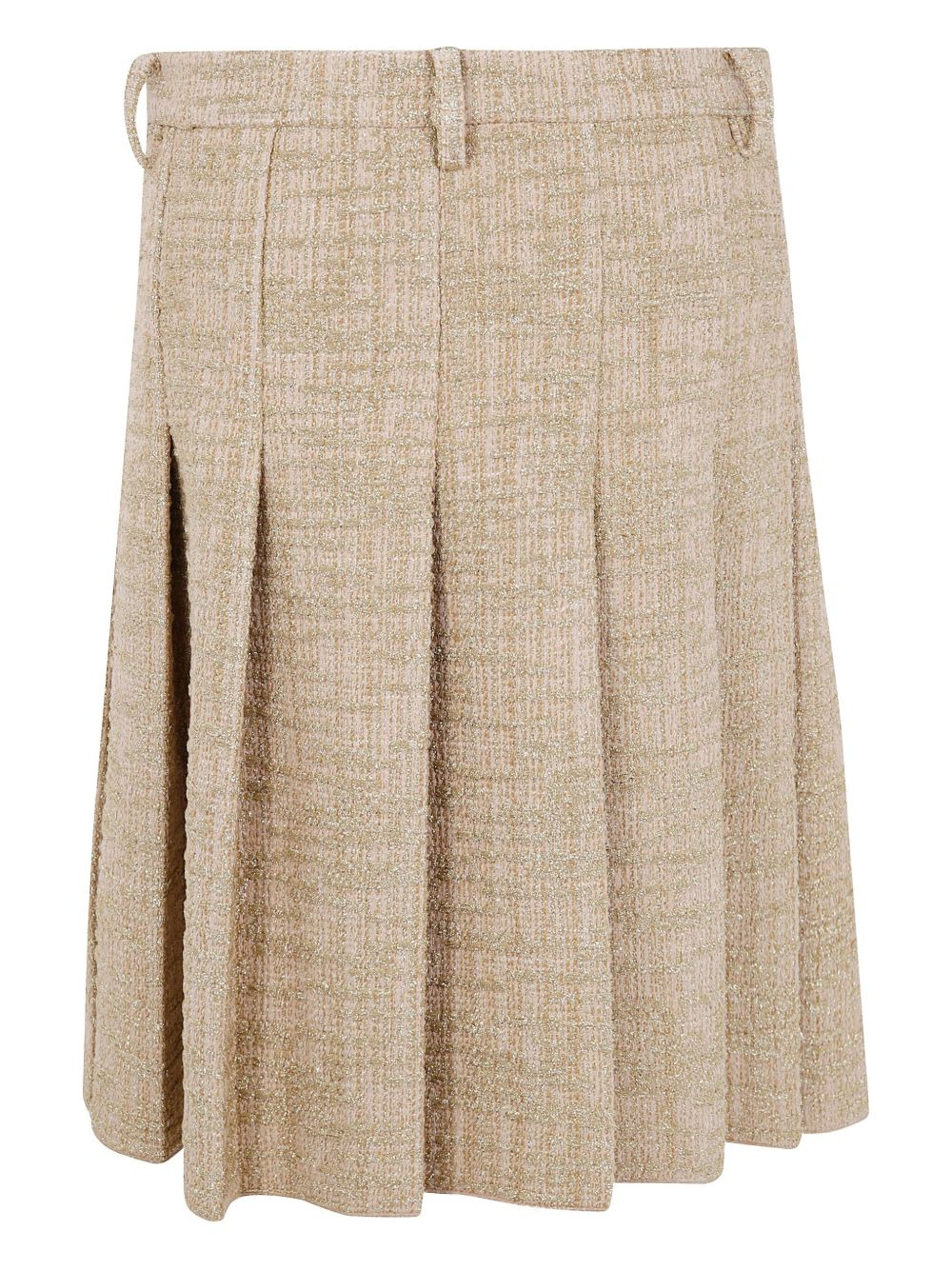 embellished pleated skirt - 2