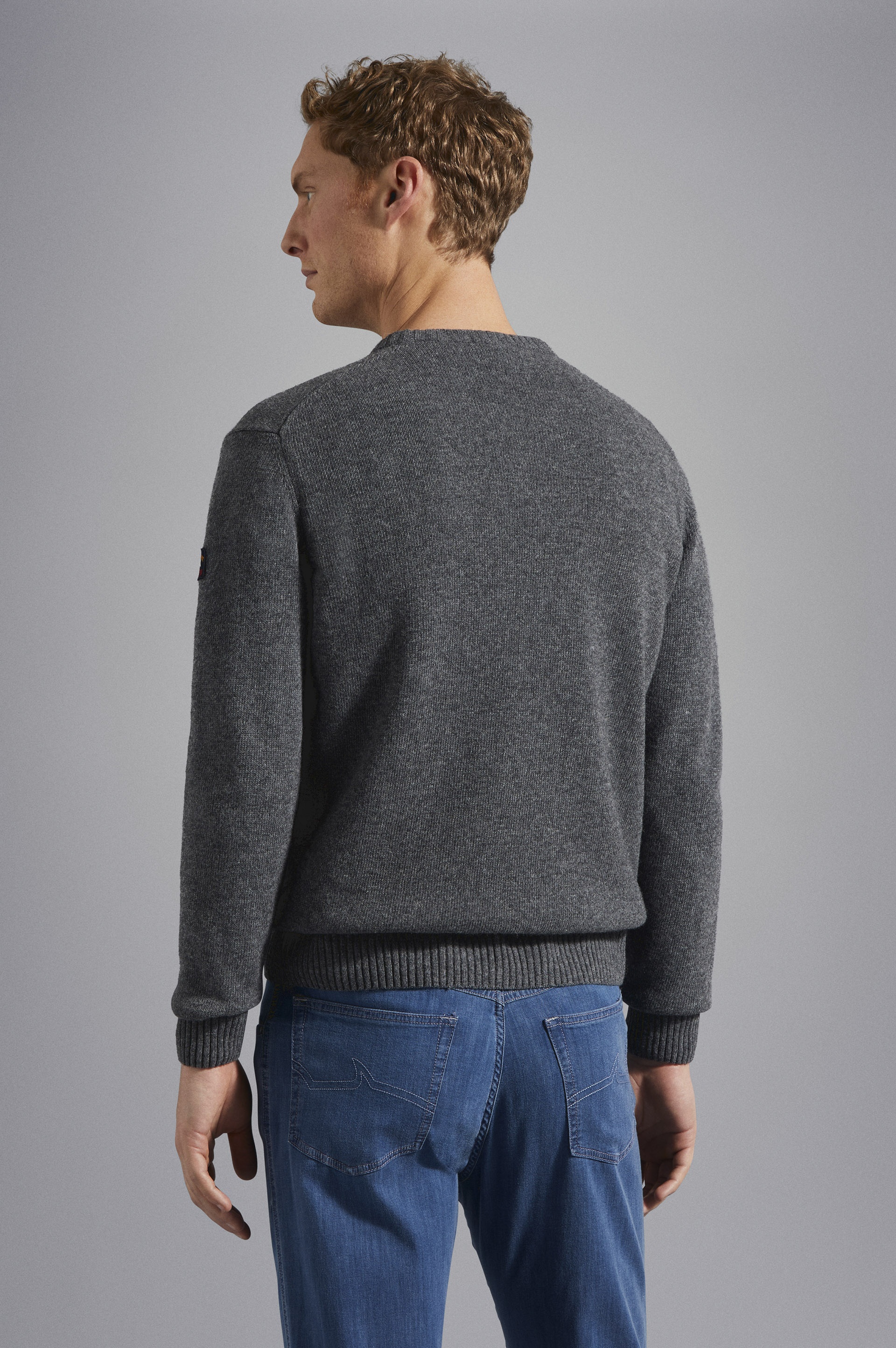 RE-WOOL CREW NECK - 3