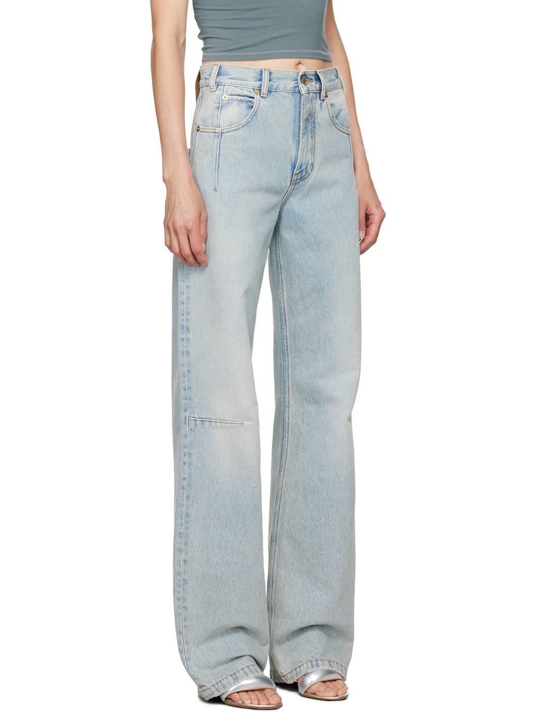 Blue Lu Fitted Jeans - 2