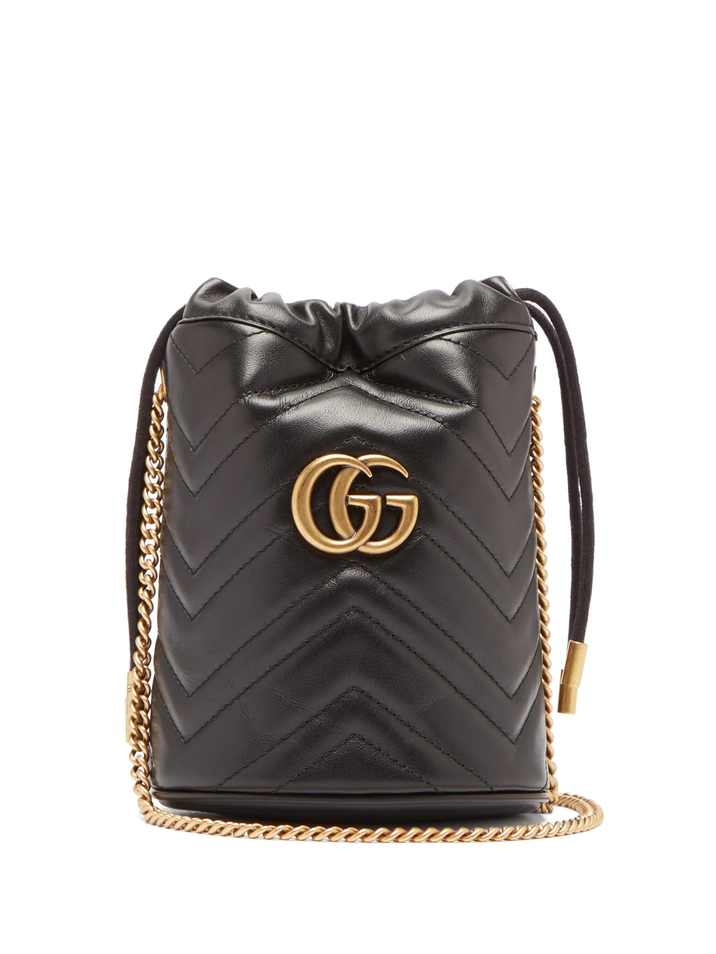 GG Marmont leather bucket bag - 1