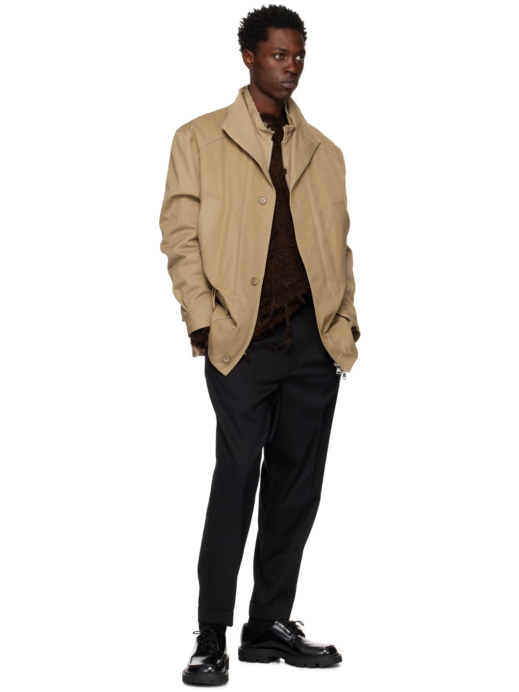 Khaki Beuys Field Jacket - 4