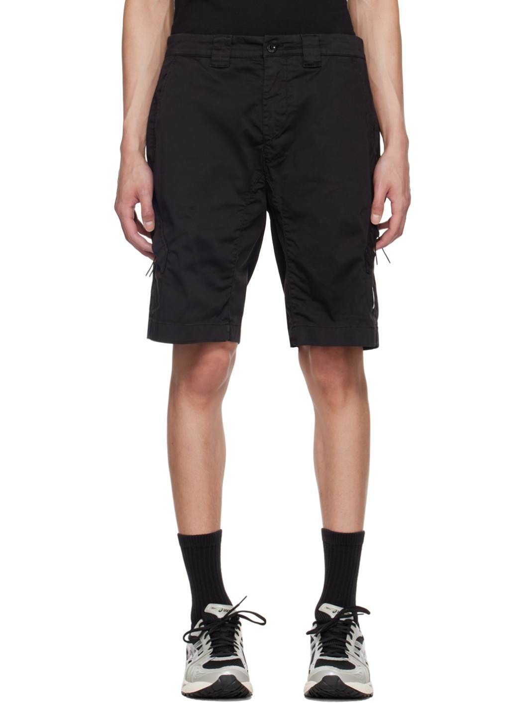 Black Utility Shorts - 1