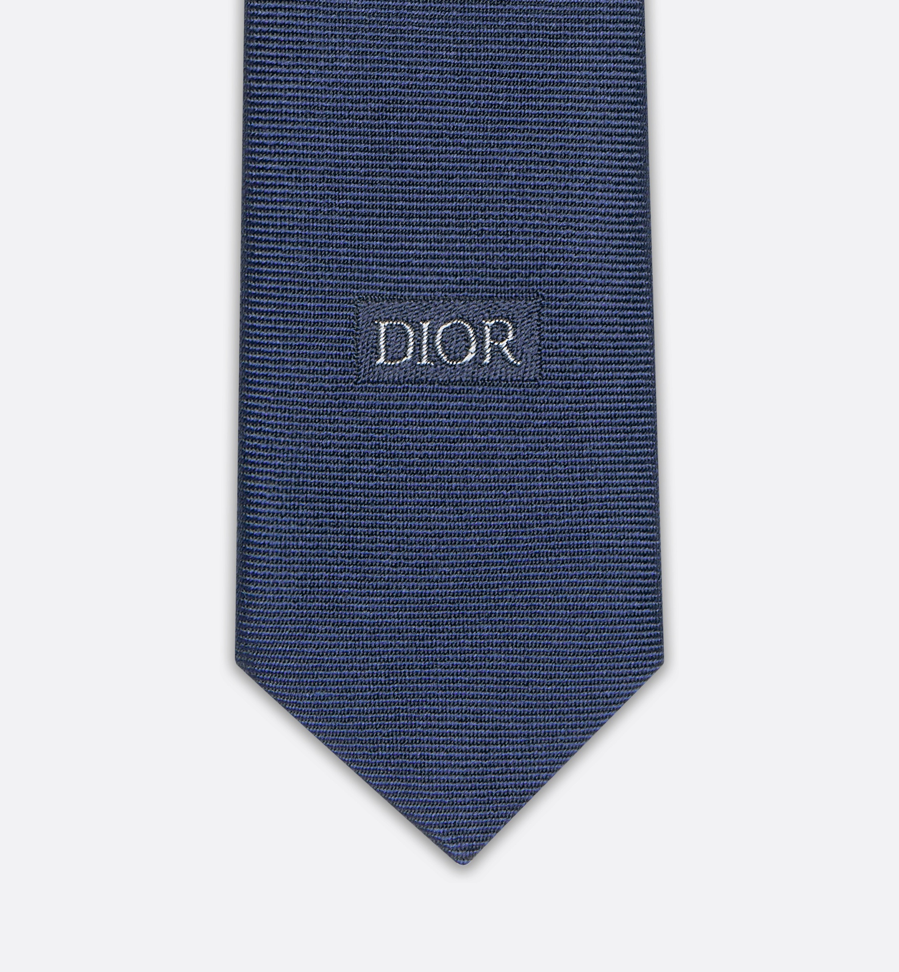 Tie with Centered Dior Oblique - 4