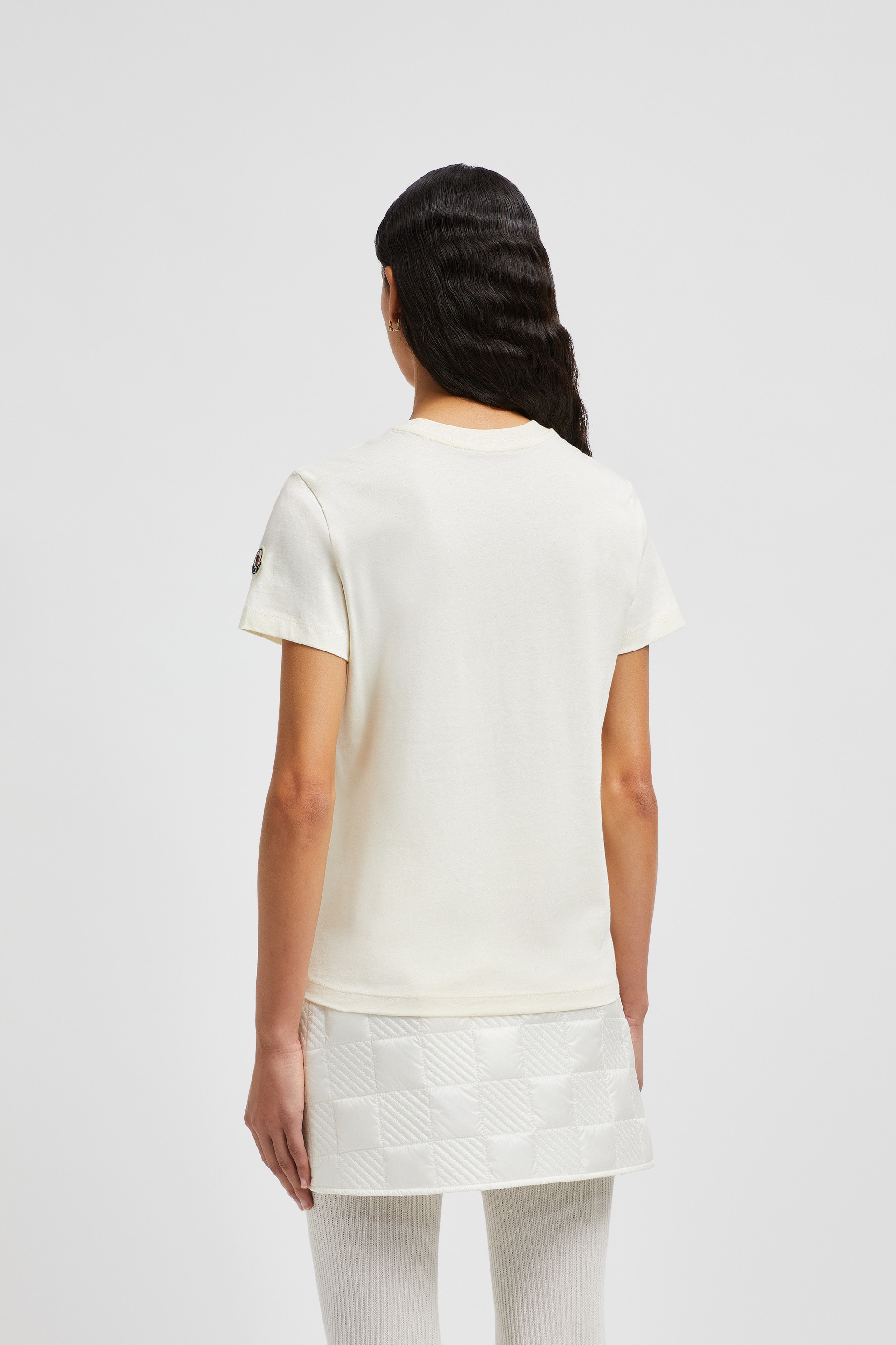 Moncler Beaded Logo T-Shirt | REVERSIBLE
