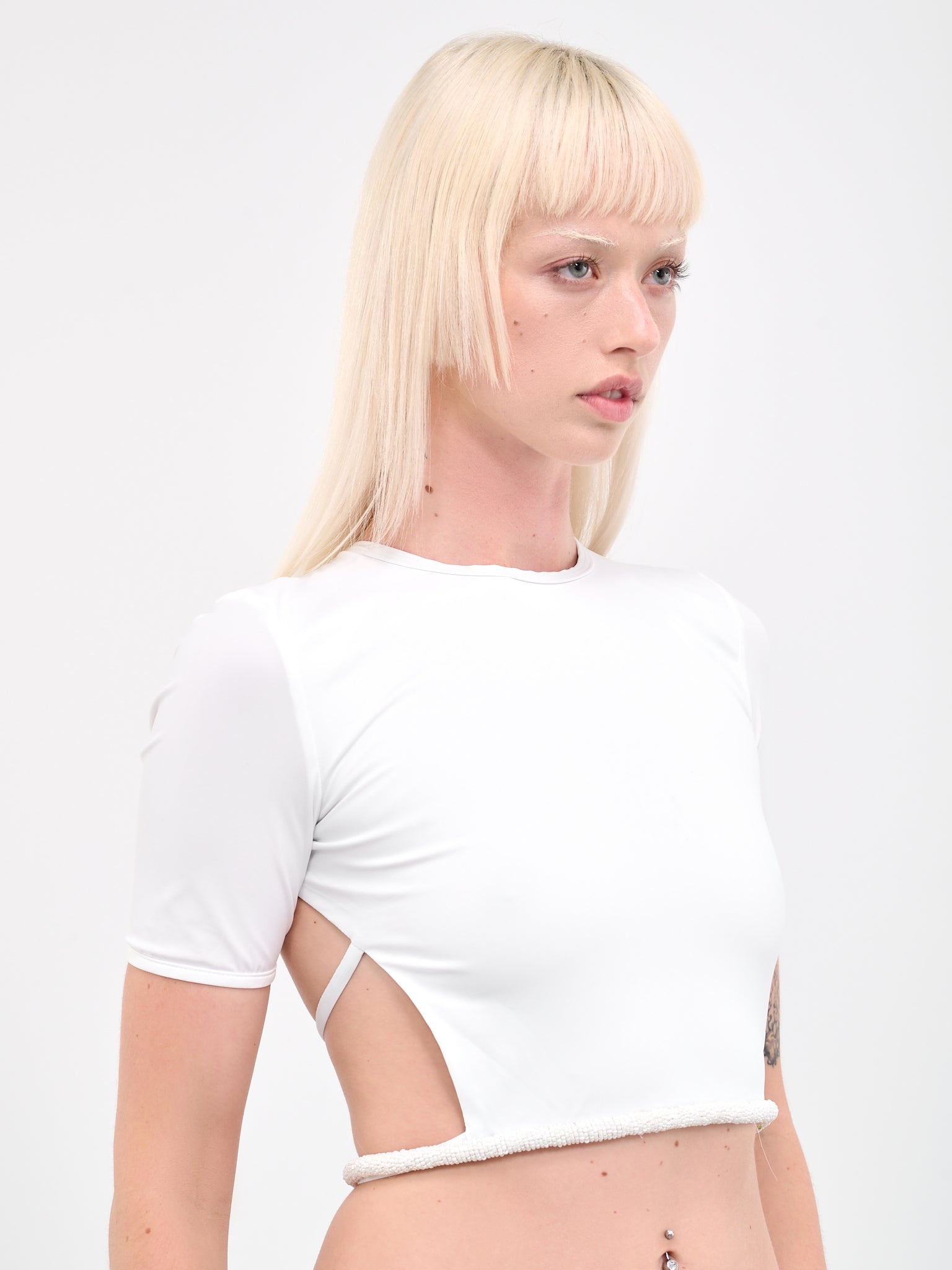 Seed Bead Backless Tee - 4